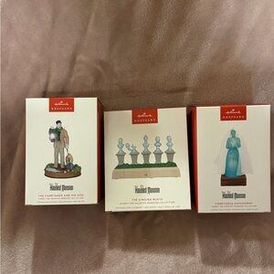 Haunted Mansion 2024 Hallmark Keepsake Ornament Set Of 3